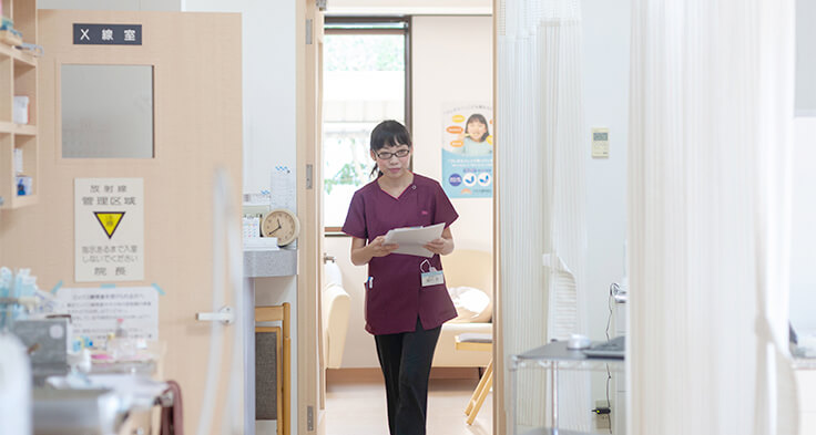 私たちの使命は患者さまの不安を笑顔にすること